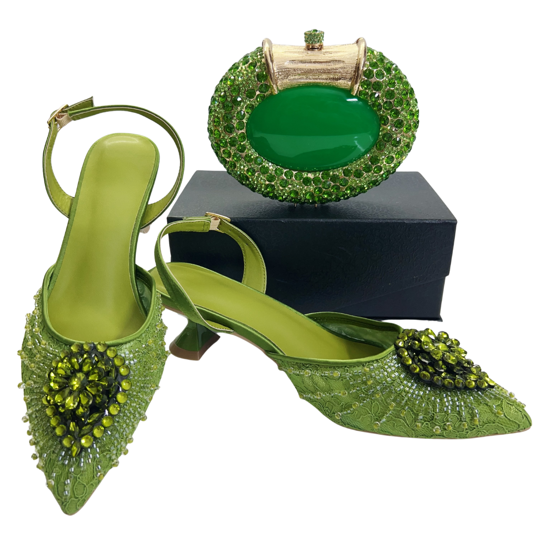 Men Shoes On - Italian Designer Evening Shoes With Clutch