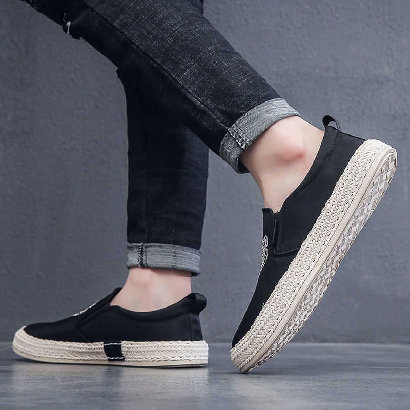 black Breathable shoes for man - Loafer Slip On Men 리뷰 및 가격