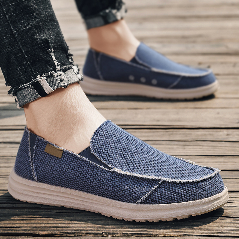 Outdoor Non-Slip Sneakers Comf - Loafer Slip On Men 리뷰 및 가격