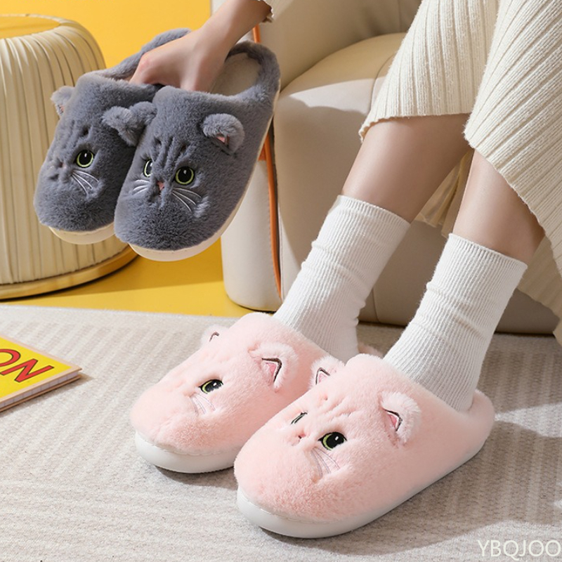New Autumn Winter Cotton Slipp - Men'S Shoes To Women'S Size 리뷰 및 가격
