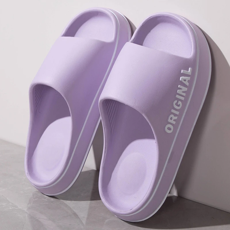 Summer Couple Slides Solid Col - Men'S Shoes Non Slip 리뷰 및 가격