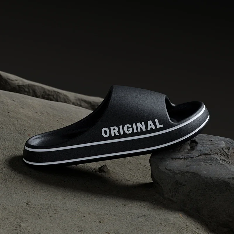 Summer Couple Slides Solid Col - Men'S Shoes Non Slip 리뷰 및 가격