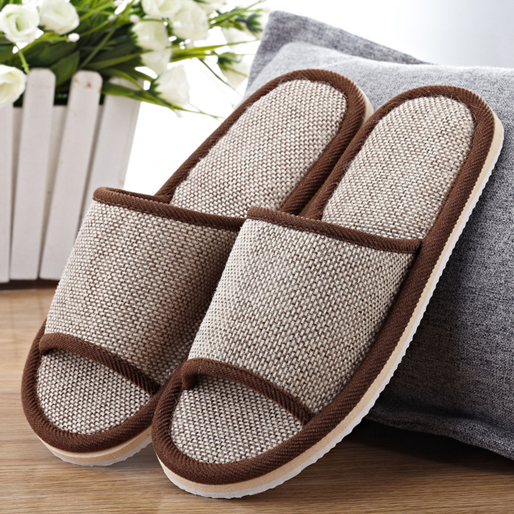 Linen Slippers For Men And Wom - Men'S Shoes To Women'S Size 리뷰 및 가격