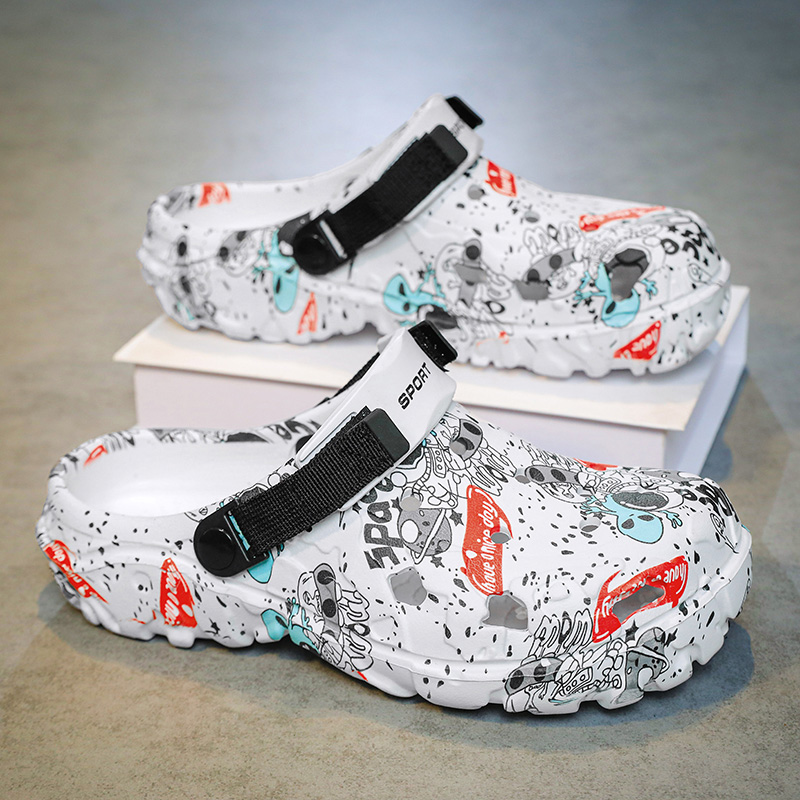 Men Camouflage Clogs Big Size  - Men'S Shoes With Wide Toe Box 리뷰 및 가격