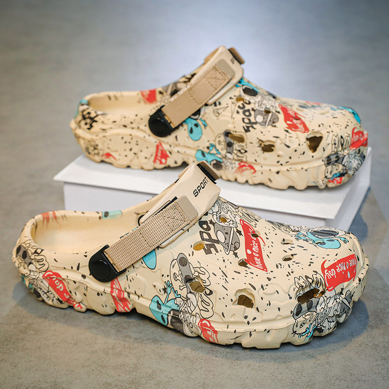 Men Camouflage Clogs Big Size  - Men'S Shoes With Wide Toe Box 리뷰 및 가격