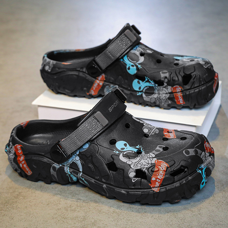 Men Camouflage Clogs Big Size  - Men'S Shoes With Wide Toe Box 리뷰 및 가격