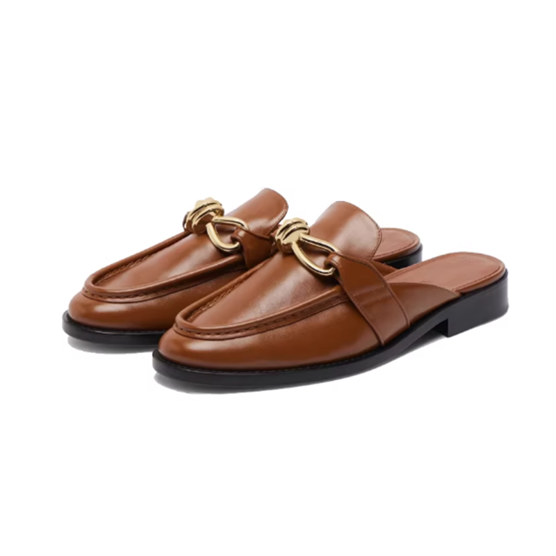Metal Buckle Half Slippers For - Loafer Slip On Men 리뷰 및 가격