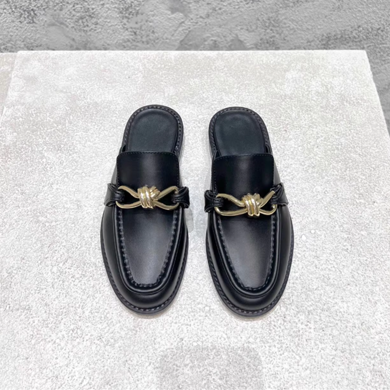 Metal Buckle Half Slippers For - Loafer Slip On Men 리뷰 및 가격