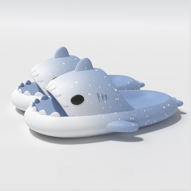 Cute Cartoon Shark Slippers Fo - Men Shoes On 리뷰 및 가격