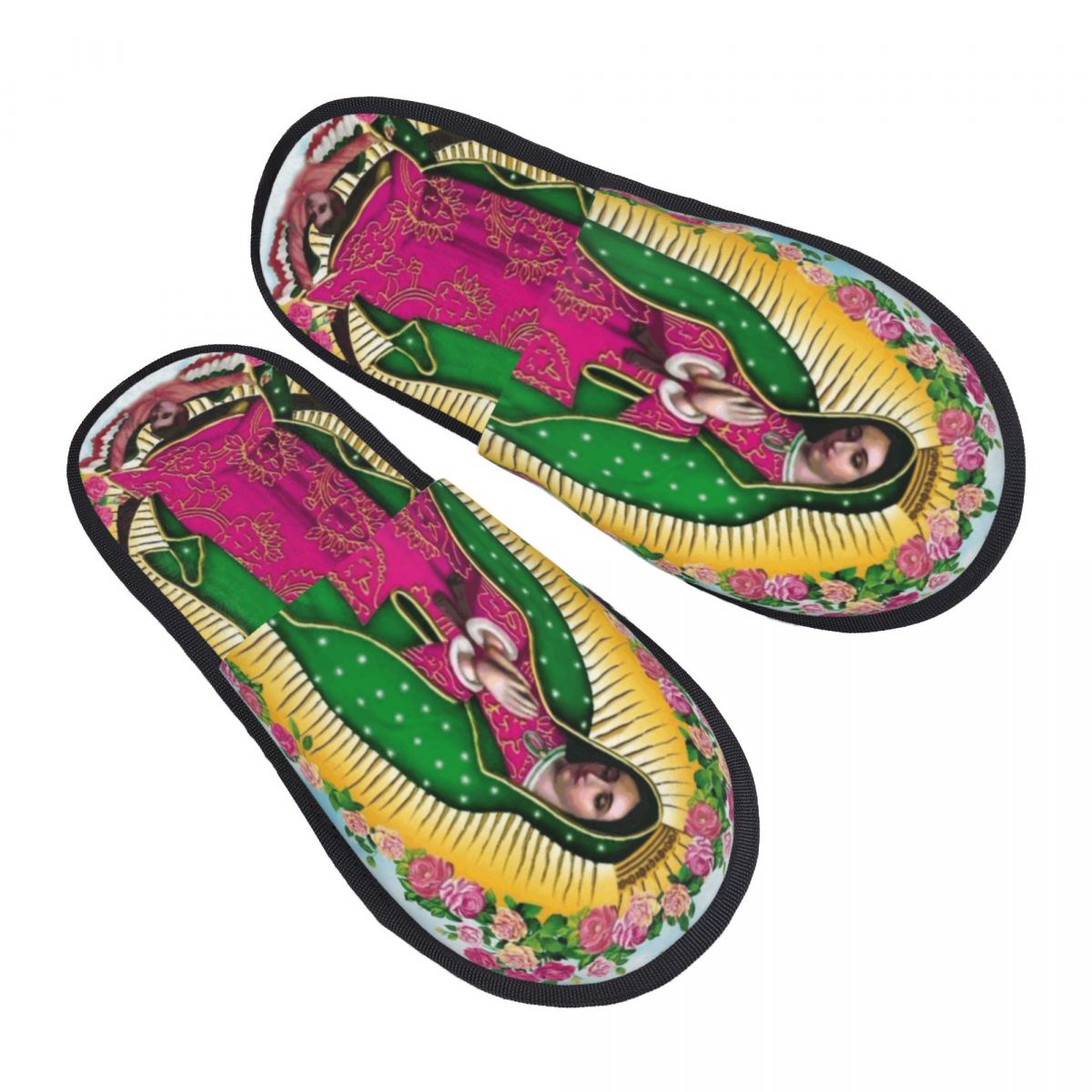 Our Lady Of Guadalupe Mexican  - Men Shoes On 리뷰 및 가격