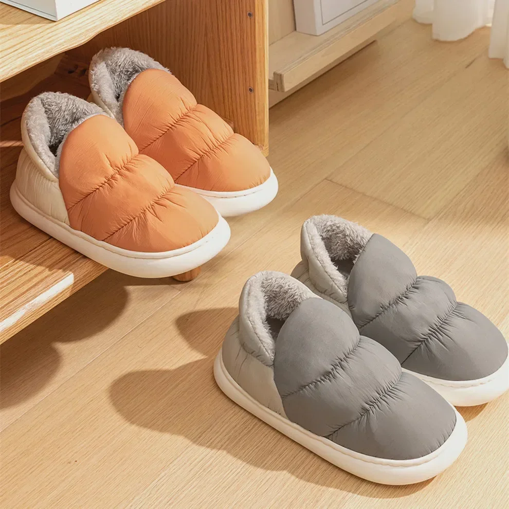 Women Men Slippers Winter Down - Men'S Shoes Non Slip 리뷰 및 가격