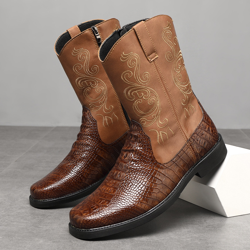 Men's Wide Width Tall Cowboy B - Men'S Shoes With Wide Toe Box 리뷰 및 가격