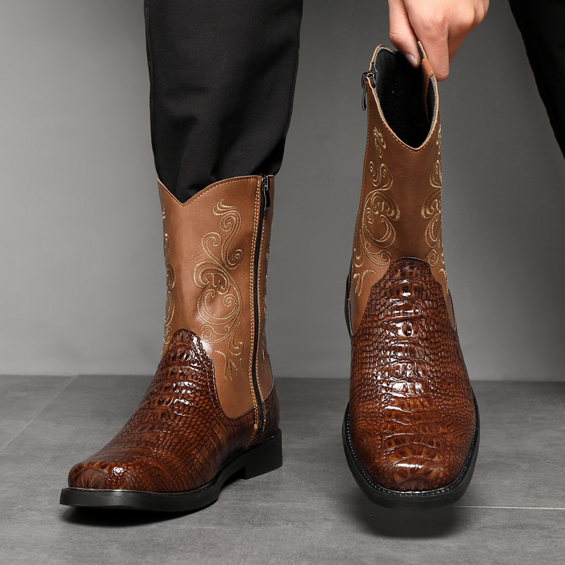 Men's Wide Width Tall Cowboy B - Men'S Shoes With Wide Toe Box 리뷰 및 가격