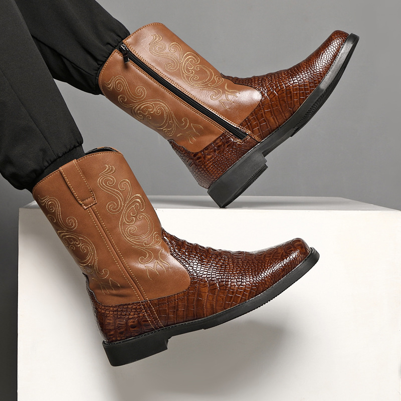 Men's Wide Width Tall Cowboy B - Men'S Shoes With Wide Toe Box 리뷰 및 가격