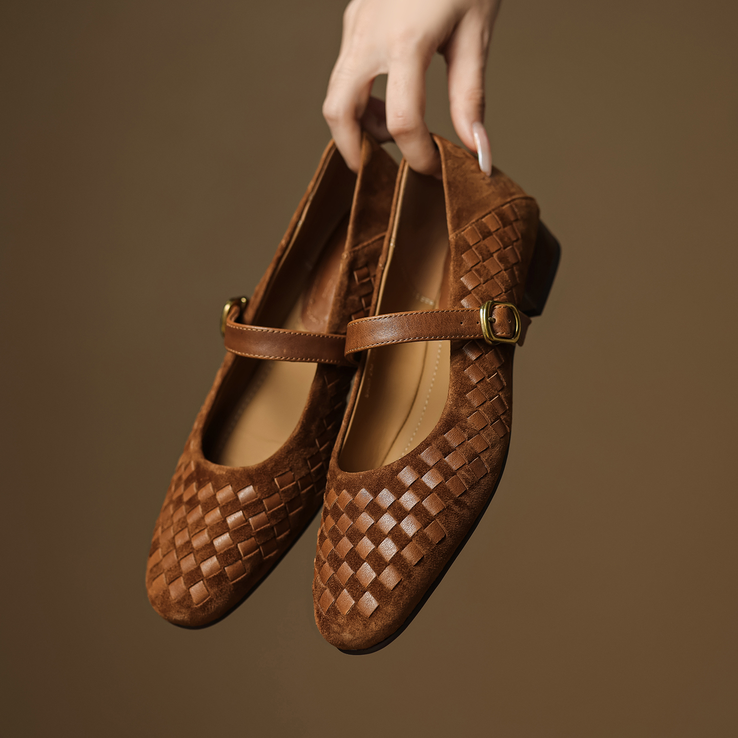 Handmade Genuine Woven Texture - Men Shoes On 리뷰 및 가격