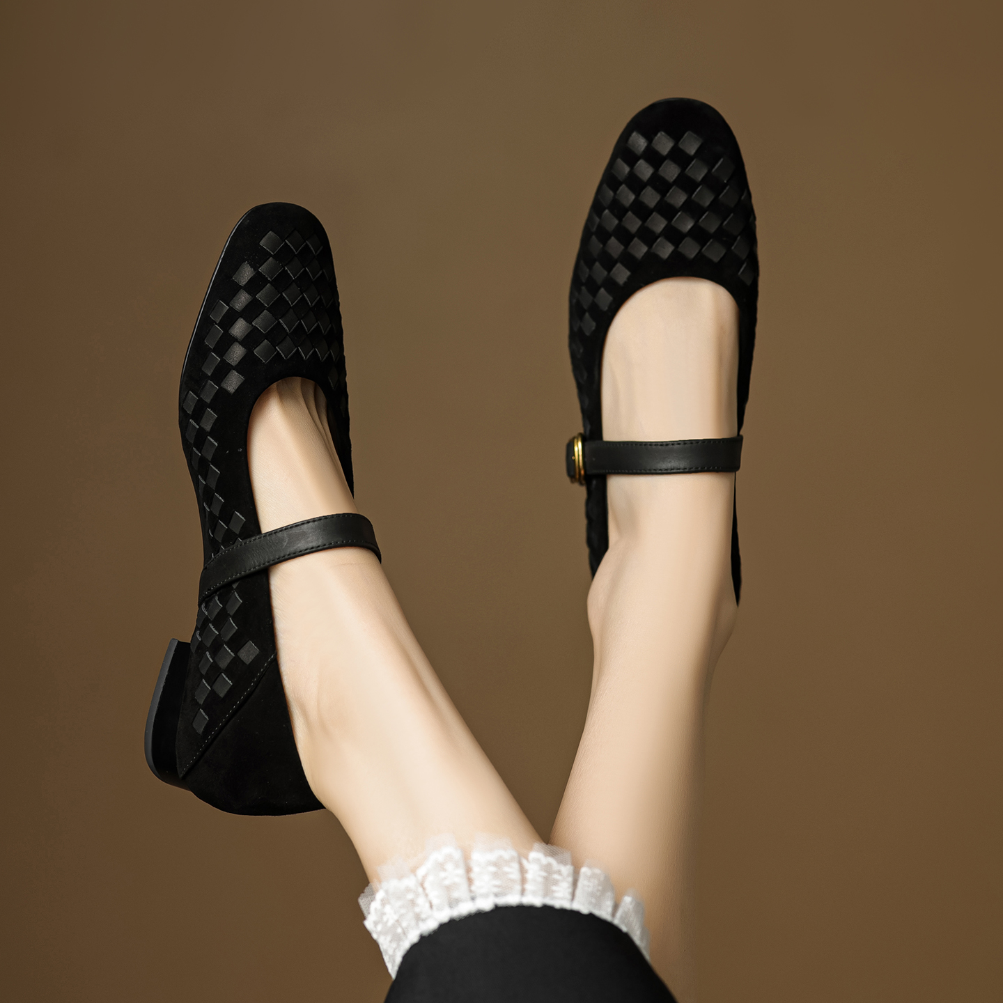 Handmade Genuine Woven Texture - Men Shoes On 리뷰 및 가격
