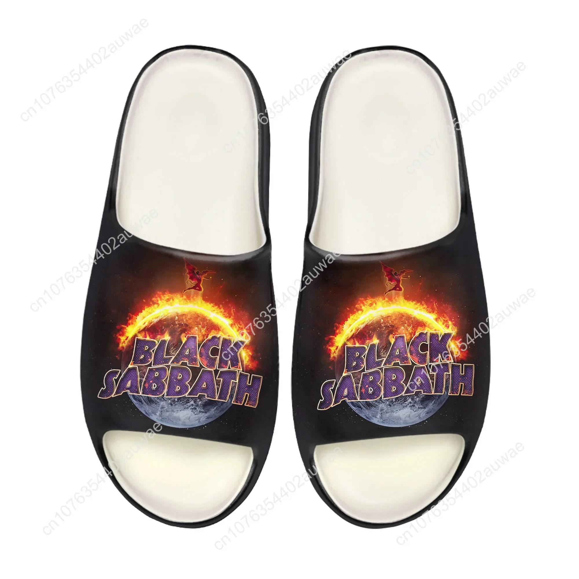 Black Heavy Metal Band Sabbath - Men Shoes On 리뷰 및 가격