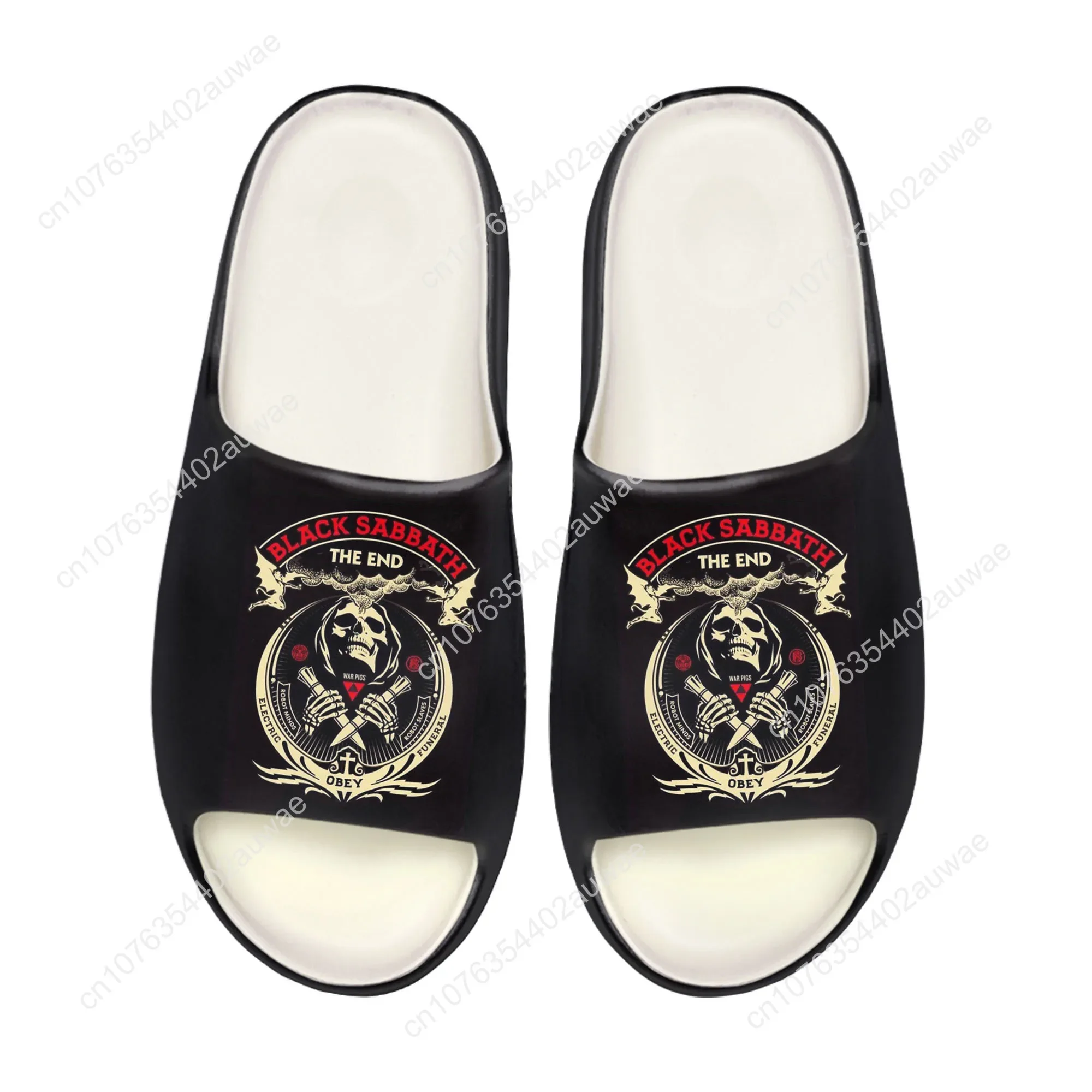 Black Heavy Metal Band Sabbath - Men Shoes On 리뷰 및 가격
