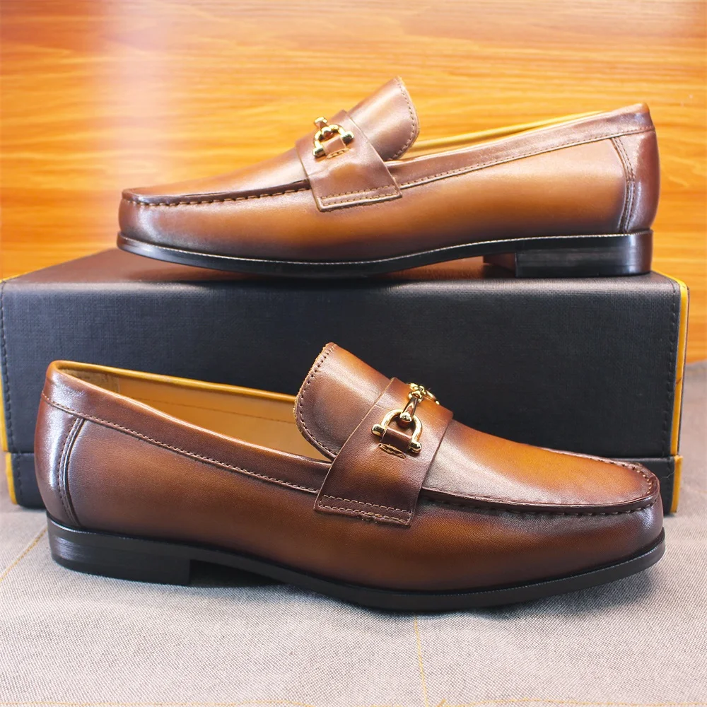Men's Loafers Dress Shoes roun - Loafer Slip On Men 리뷰 및 가격