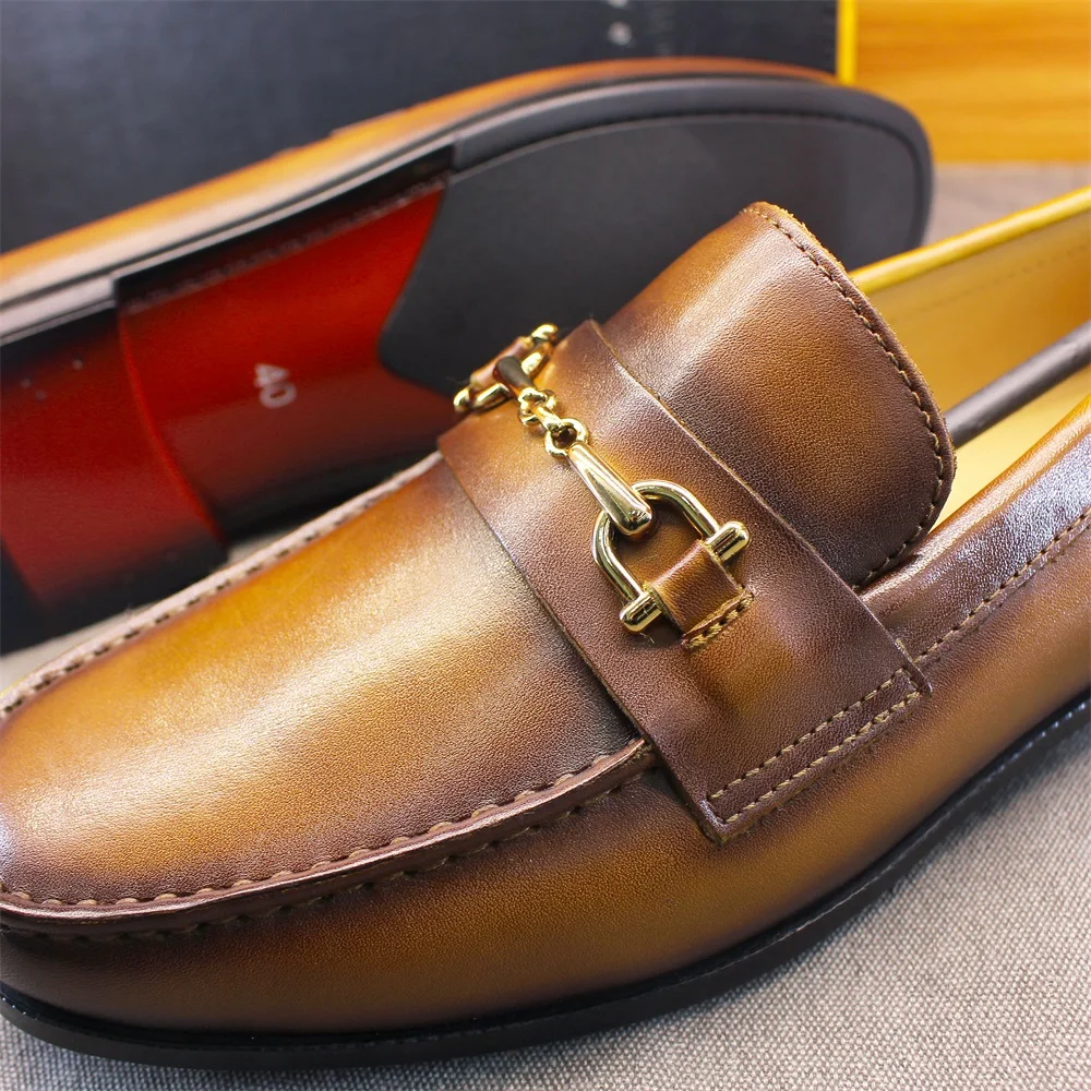 Men's Loafers Dress Shoes roun - Loafer Slip On Men 리뷰 및 가격
