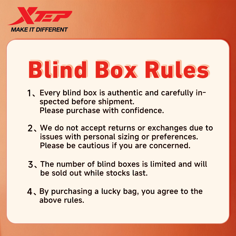 Xtep Hot Mystery Box For Men W - Men'S Shoes Limited Edition 리뷰 및 가격